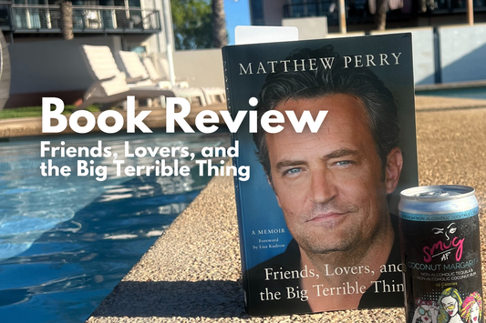 Book Review Blog by Matthew Perry Friends Lovers and the big terrible thing. Mental health struggles and how he turned to substance abuse to cope. How Matthew Perry tried to over come addiction and alcoholism