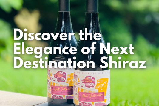 The Next Destination 2019 Barossa Valley Shiraz, complex layered tannins. Next Destination alcohol free wines are vegan, natural and low in sugar. Next Destination Shiraz best selling alcohol free red wine