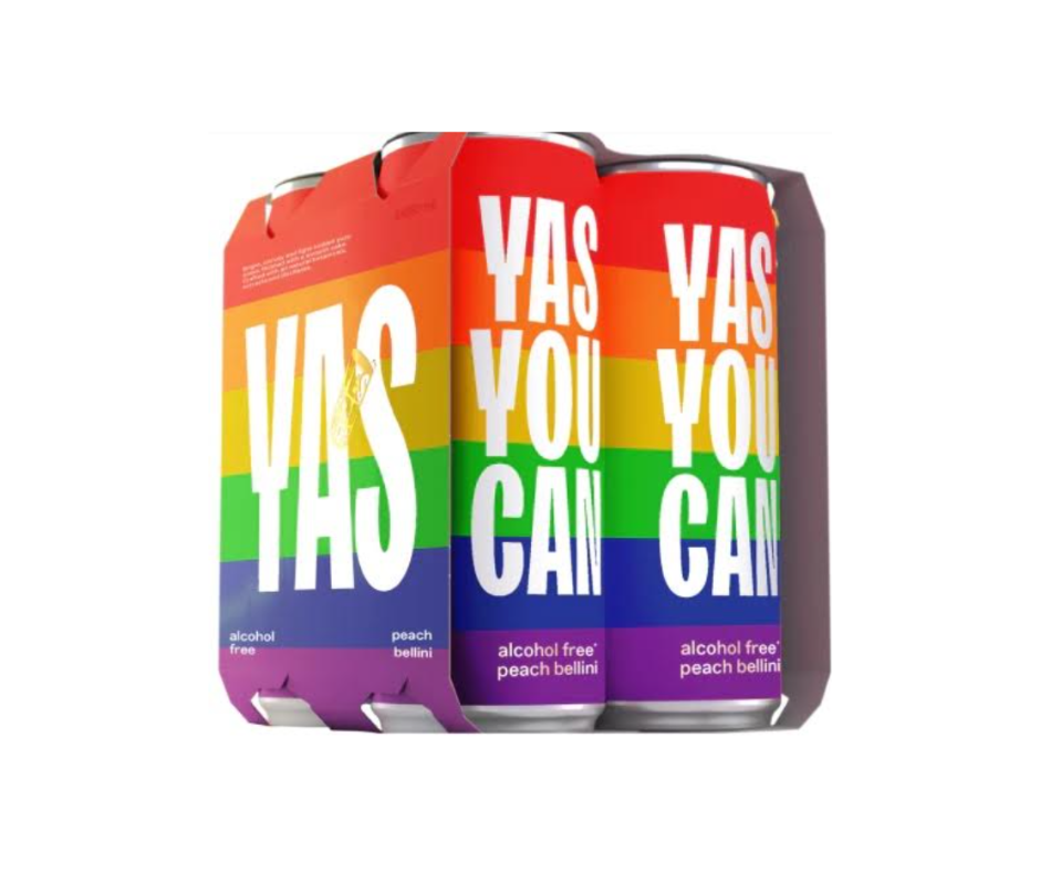 Yes You Can drinks non-alcoholic cocktails; Dark & Stormy, Classic G & T, Aperol Spritz, Peach Bellini and Yuzu Sake. These are made with premium Australian ingredients to bring authentic flavours and mouthfeel. The Yes You Can alcohol free cocktail range have won over 15 International awards. Best of all these award-winning alcohol-free cocktails are made will all natural ingredients and are low in calories and sugar. Best selling at High Vibes Drinks, Melbourne Australia. Yes You Can Pride Peach Bellini