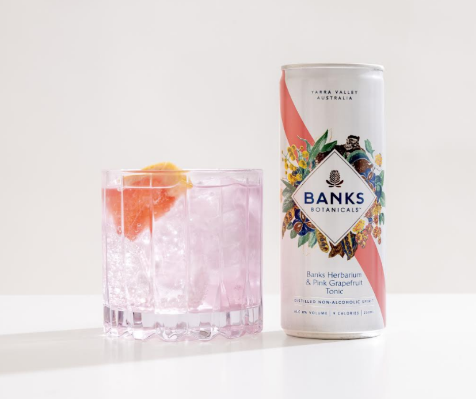 Banks Herbarium & Pink Grapefruit Tonic Non-Alcoholic