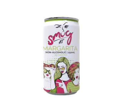 Smug AF alcohol-free cocktail Margarita .Non alcoholic Margarita cocktail. hint of lime citrus, a subtle non-alcoholic tequila flavour, balanced with smooth sweetness alternative with zero alcohol so you can drink less alcohol. Be sober curious and enjoy guilt-free celebrations with no hangovers. Best selling Non Alcoholic cocktail at High Vibes Drinks, the alcohol free specialist in Warrandyte, Melbourne. Low sugar alcohol free cocktail. Perfect non-alcoholic drink when pregnant.