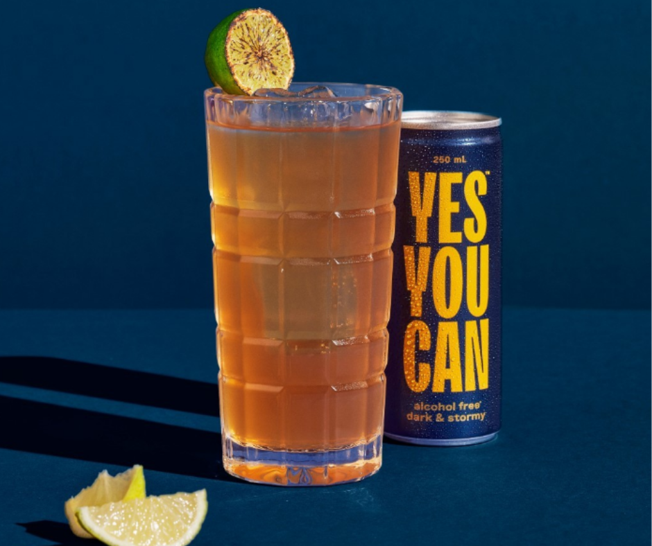 Yes You Can drinks non-alcoholic cocktails; Dark & Stormy, Classic G & T, Aperol Spritz, Peach Bellini and Yuzu Sake. These are made with premium Australian ingredients to bring authentic flavours and mouthfeel. The Yes You Can alcohol free cocktail range have won over 15 International awards. Best of all these award-winning alcohol-free cocktails are made will all natural ingredients and are low in calories and sugar. Best selling at High Vibes Drinks, Melbourne Australia. Alcohol-free cocktails